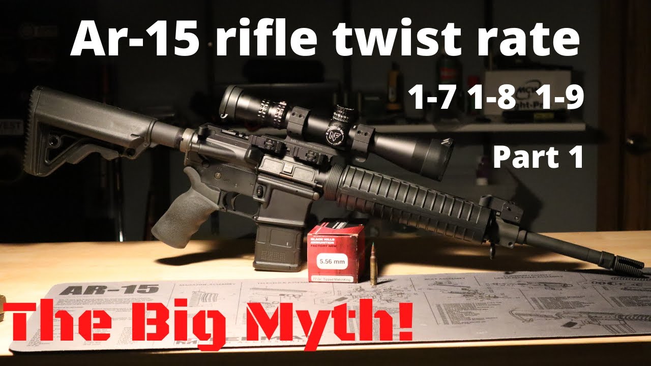 Why AR-15 twist rate does not matter w/ stability | accuracy. Pt 1.