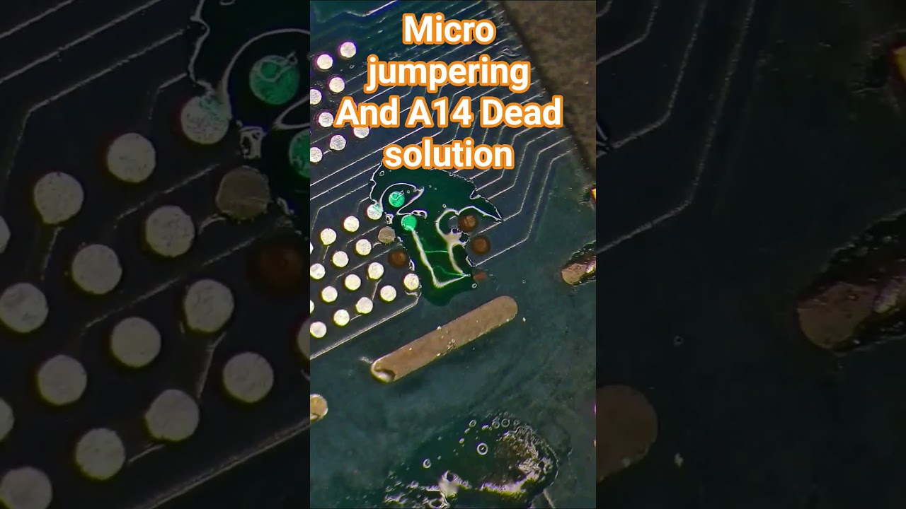 how to make cpu pad easily/A14 dead solution #repair