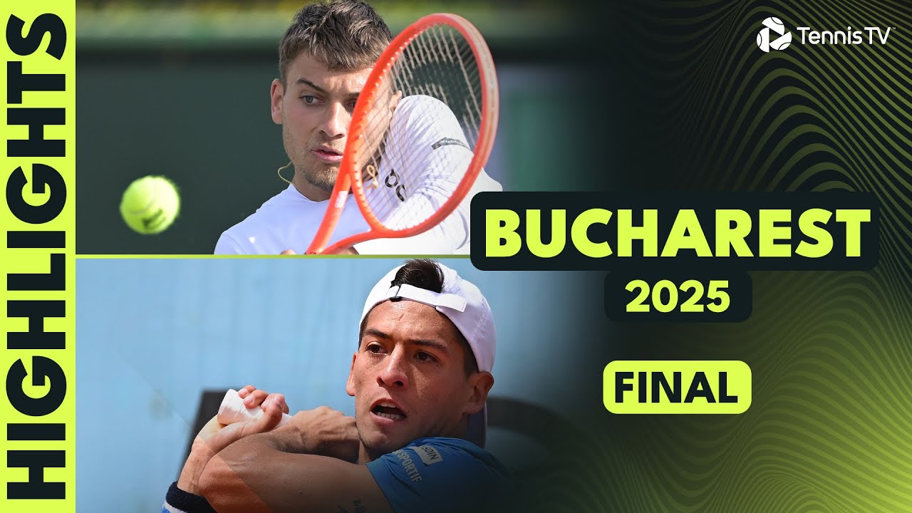 Flavio Cobolli vs Sebastian Baez For The Title! | Bucharest 2025 Final Highlights