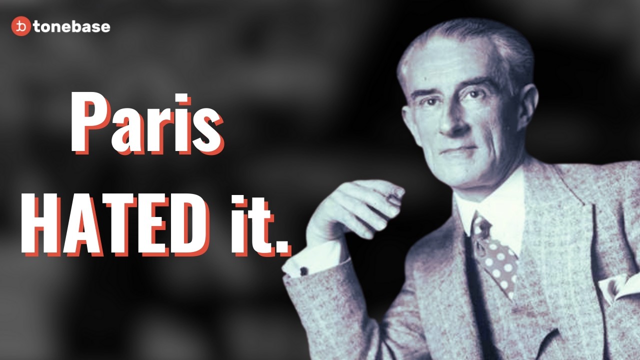 Paris booed Ravel's most radical masterpiece (La Valse, Valses Nobles et Sentimentales)