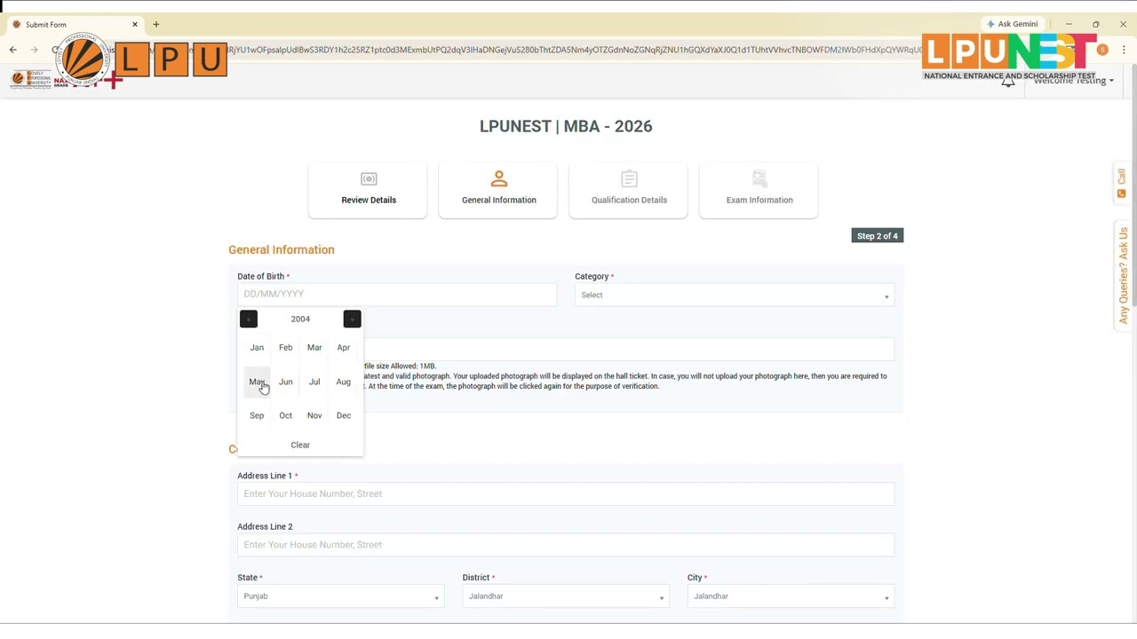 How to apply for LPUNEST | MBA