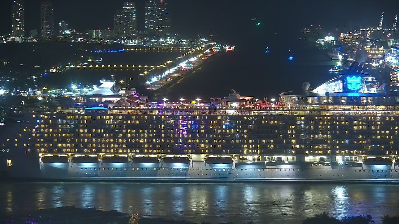 🔴 LIVE Port Miami Late Night Departures