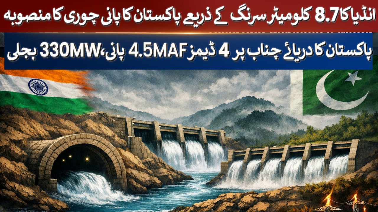 Pakistan&rsquo;s 4 Chenab River Dams: 4.5 MAF Water Storage & 330 MW Power  | Rich Pakistan