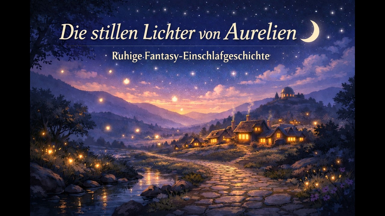 Die stillen Lichter von Aurelien | Ruhige Fantasy Einschlafgeschichte
