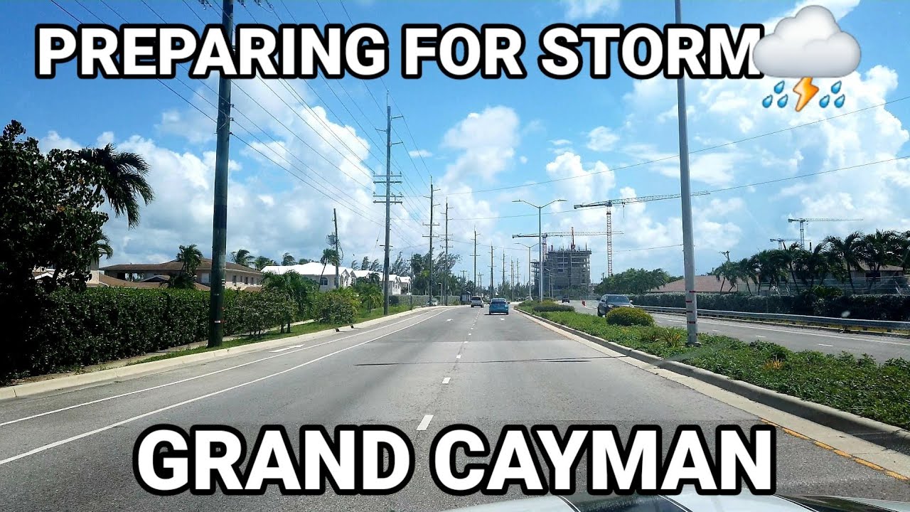 PREPARING FOR TROPICAL STORM IAN - GRAND CAYMAN, CAYMAN ISLANDS
