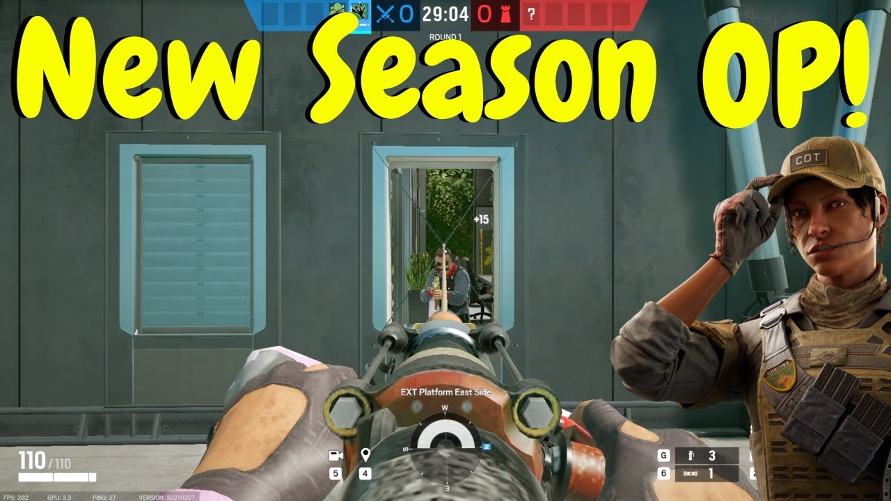 New Season New Me in Rainbow Six Siege (Operation Commanding Force)