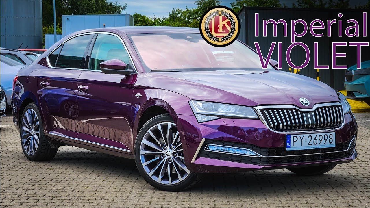 2023 Skoda Superb Laurin & Klement w kolorze Imperial Violet