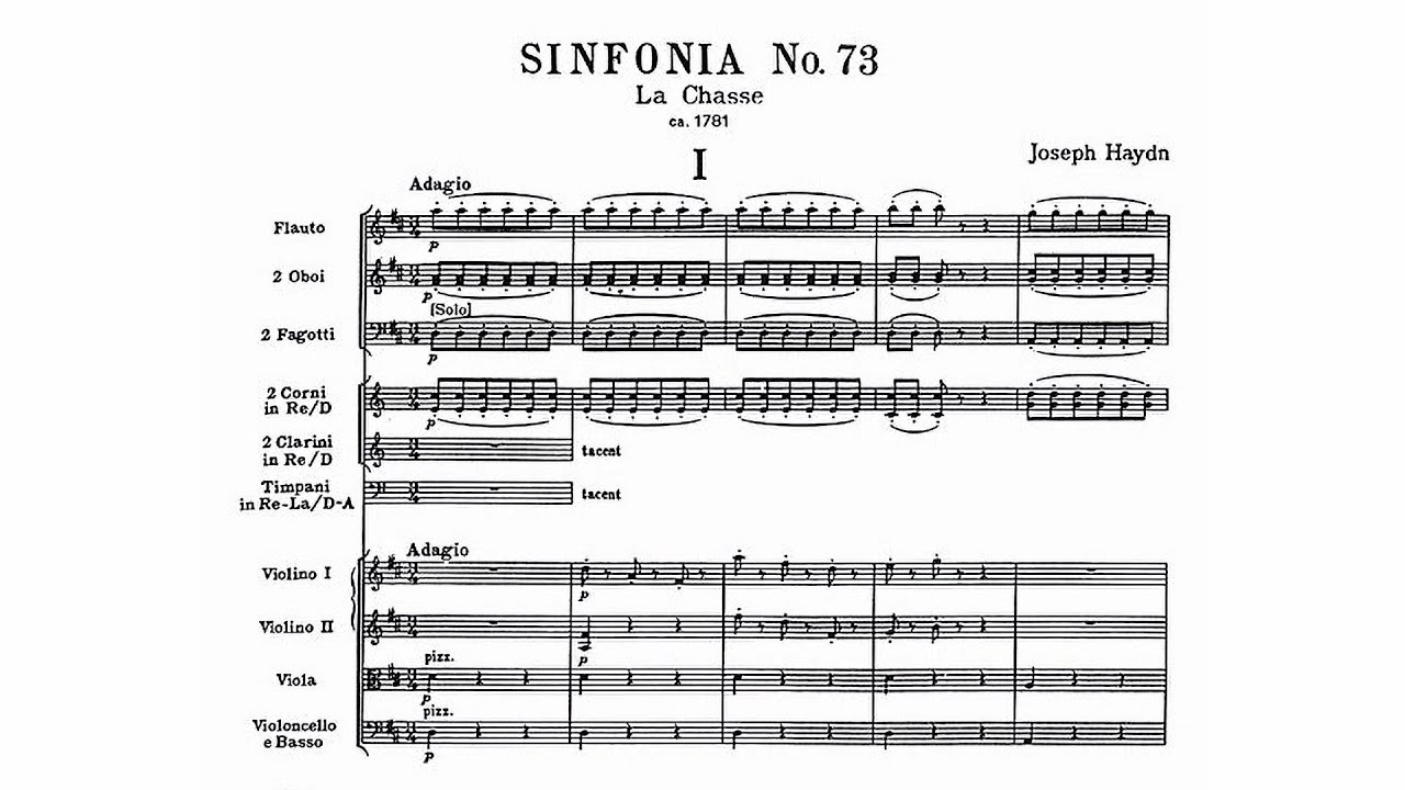 Haydn: Symphony No. 73 in D major 