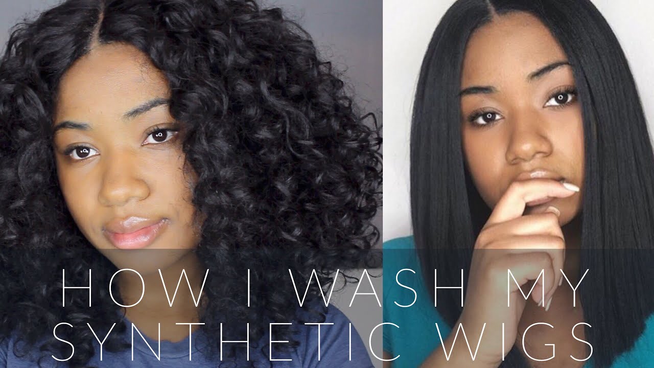 HOW TO WASH A SYNTHETIC WIG WITH FABRIC SOFTENER AND DETERGENT