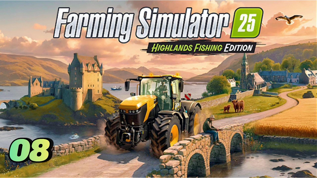 FS-25  KINLAIG #08 Каменщик. Парковка. Контракты.