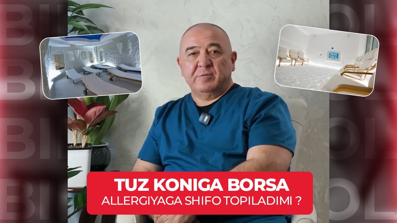 Tuz koniga borsa allergiyaga shifo topiladimi ?