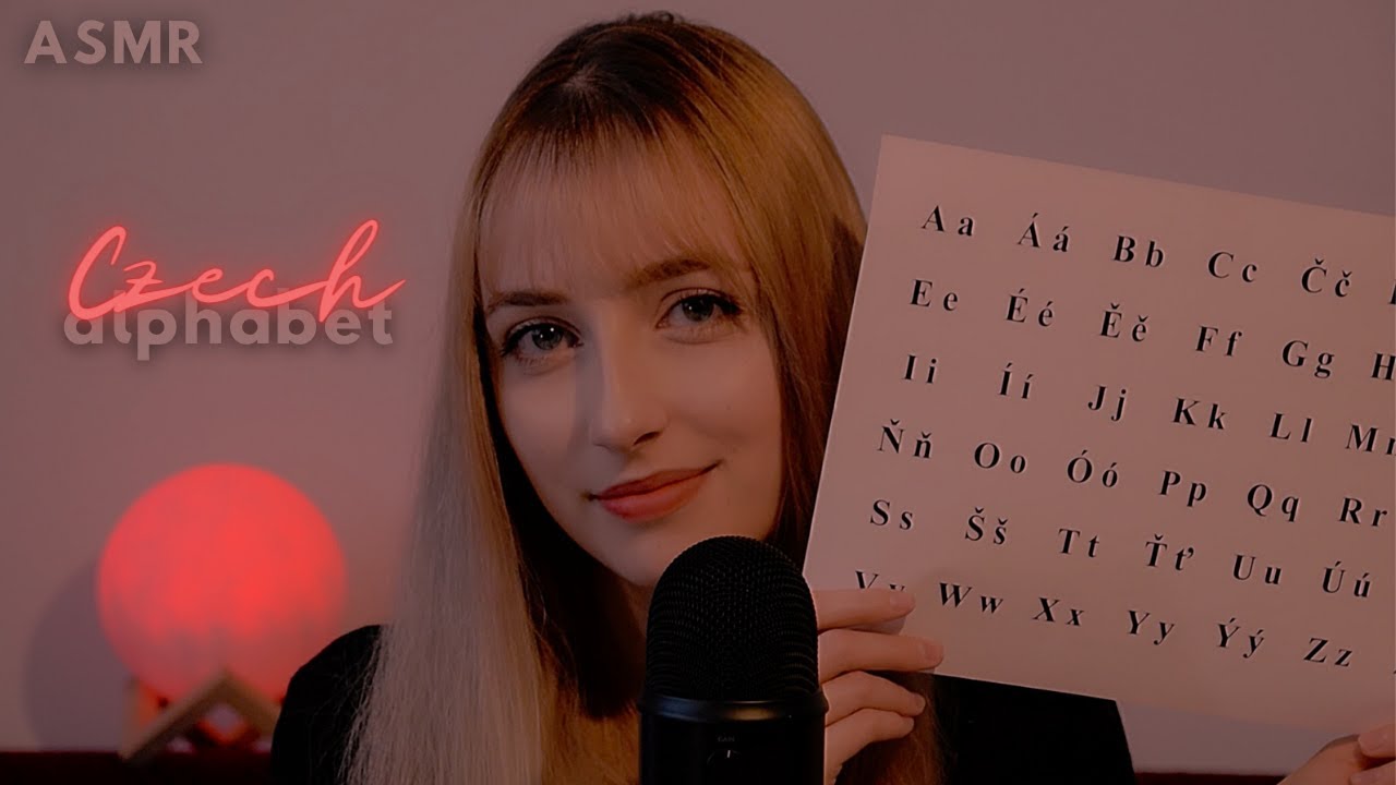 ASMR│Teaching You the Czech Alphabet + Sound Changes