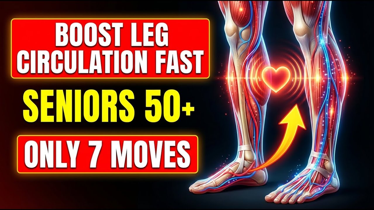 7 Unique Exercises to Double Improvements in Circulation and Leg Strength at Home