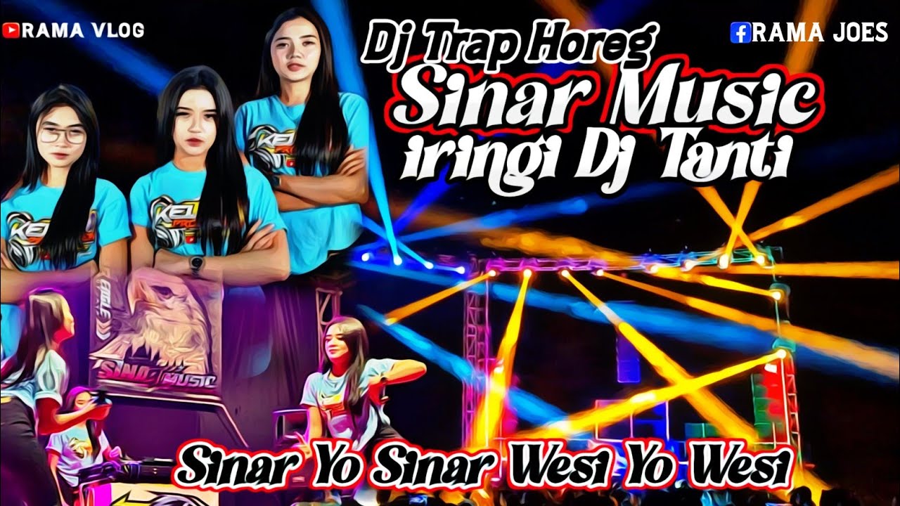 Dj Trap Full bass Sinar Music Iringi Perform Dj Tanti live di ngudirejo jombang