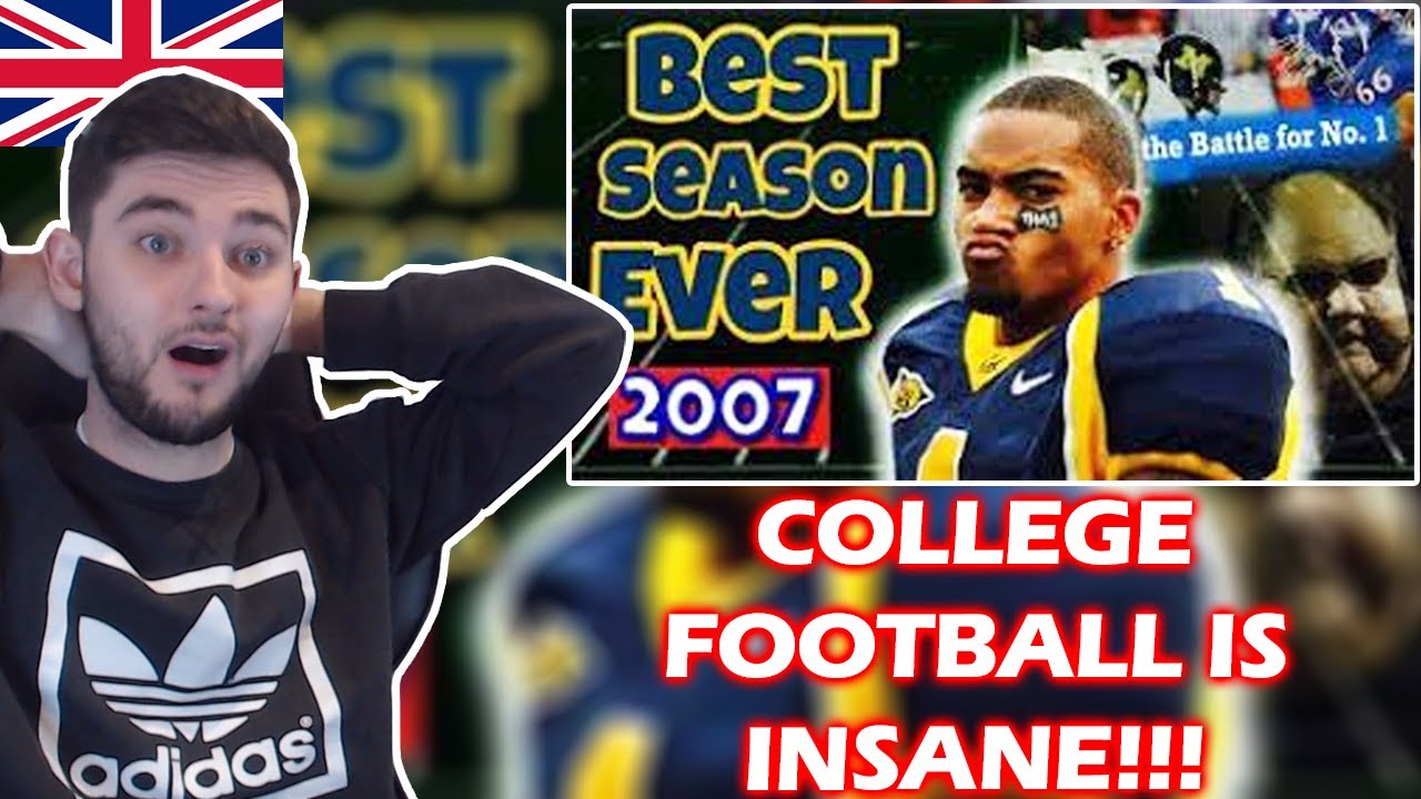 British Soccer Fan Reacts to The CRAZIEST college football season of all-time