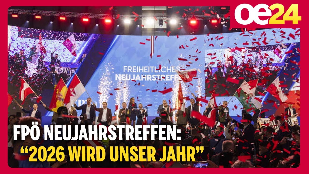 FP&Ouml; Neujahrstreffen: &ldquo;2026 wird unser Jahr&rdquo;