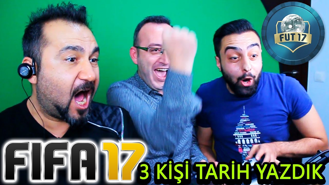 3 KİŞİ FIFA 17 FUTDRAFT TARİH YAZDIK!