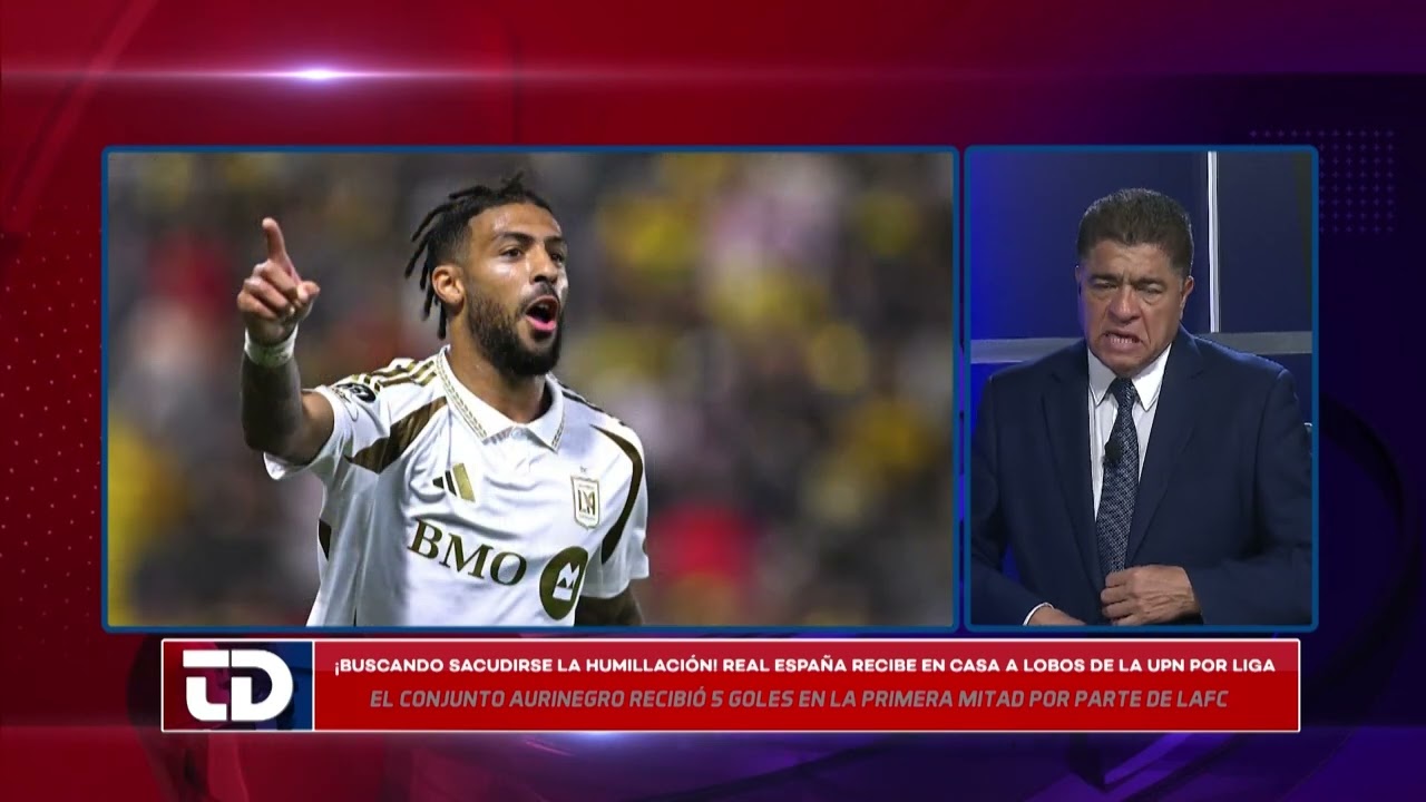 Real España a levantarse un poco tras la humillación en Concachampions contra LAFC.
