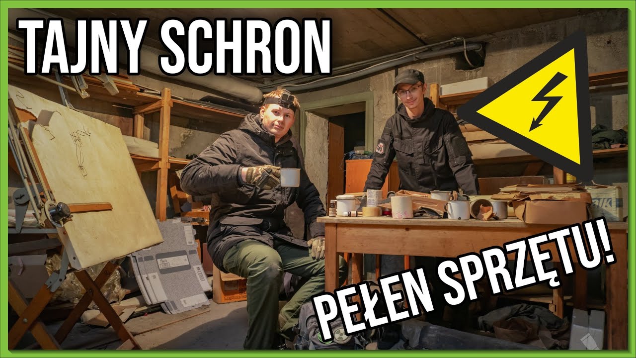 SCHRON OBRONY CYWILNEJ PEŁEN WYPOSAŻENIA