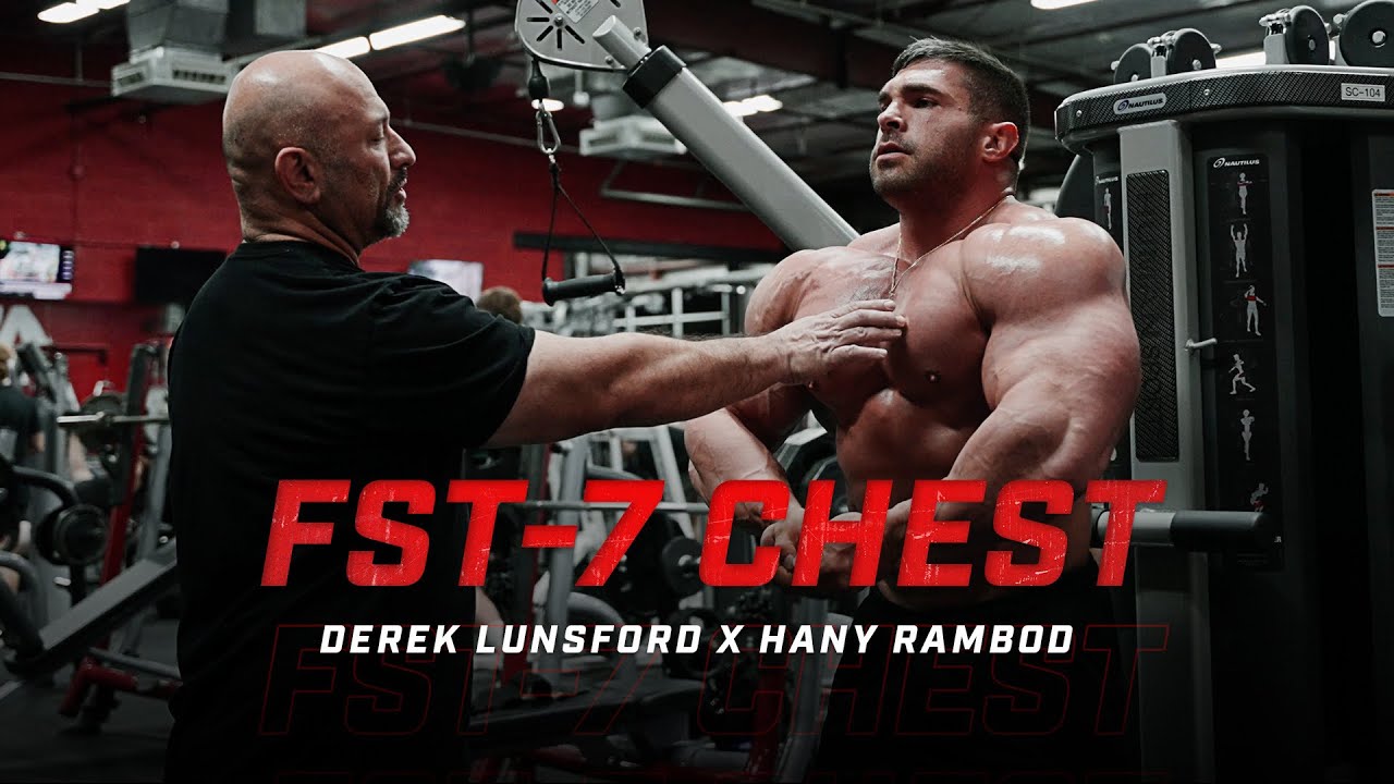 FST-7 Chest with 2022 Mr. Olympia Runner-Up: Derek Lunsford
