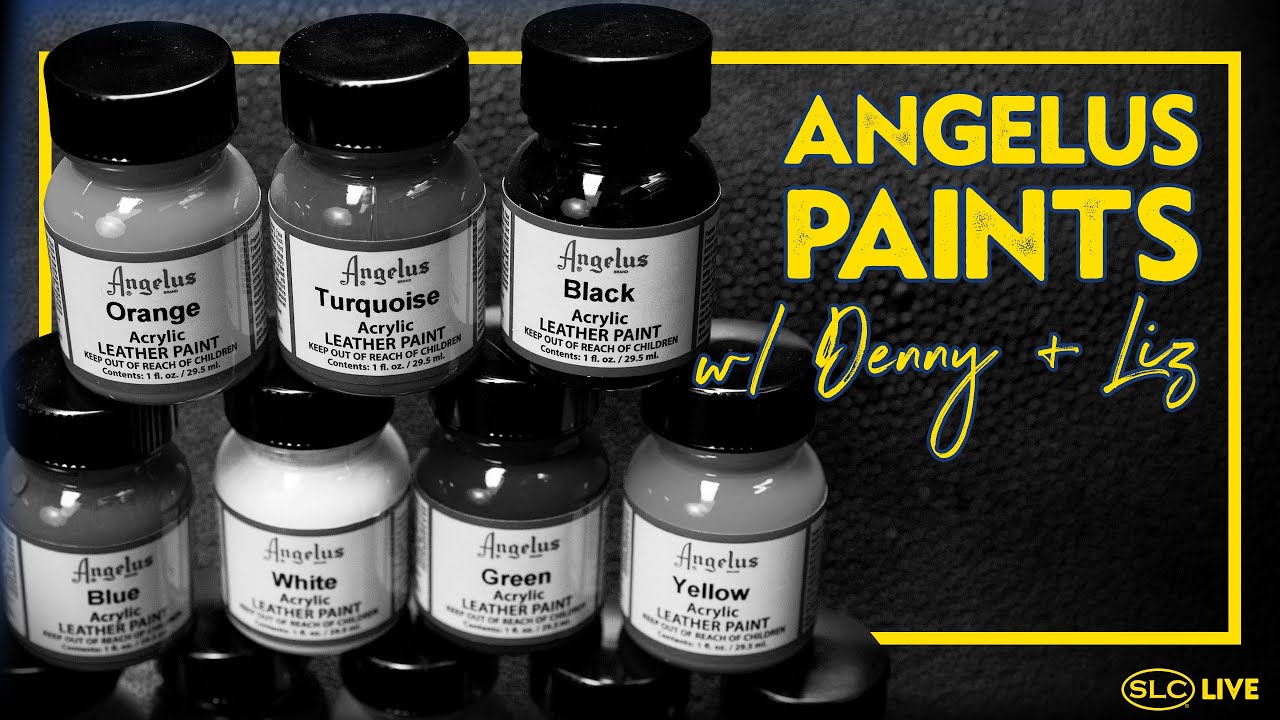 Using Angelus Paint & Dye - Denny + Tony