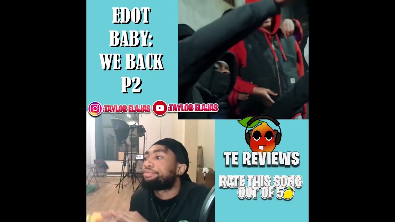Elajas Reacts to We Back P2 by Edot Baby #shorts