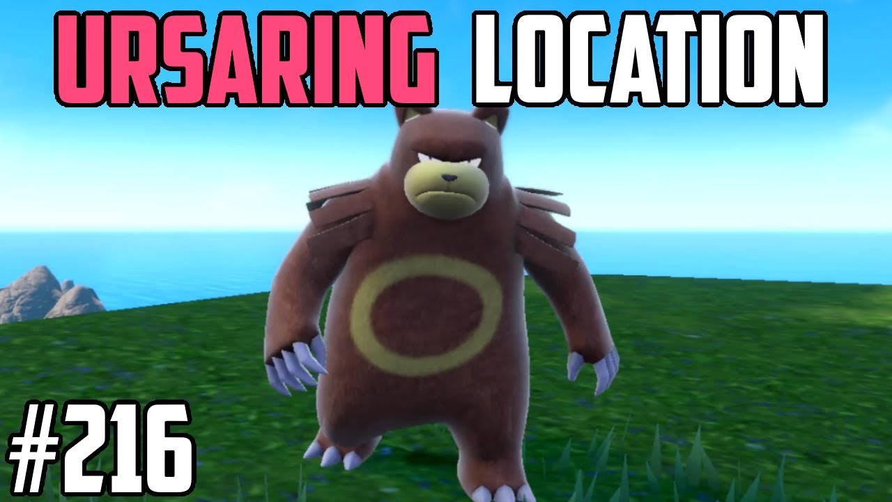 How to Catch Ursaring - Pokémon Scarlet & Violet