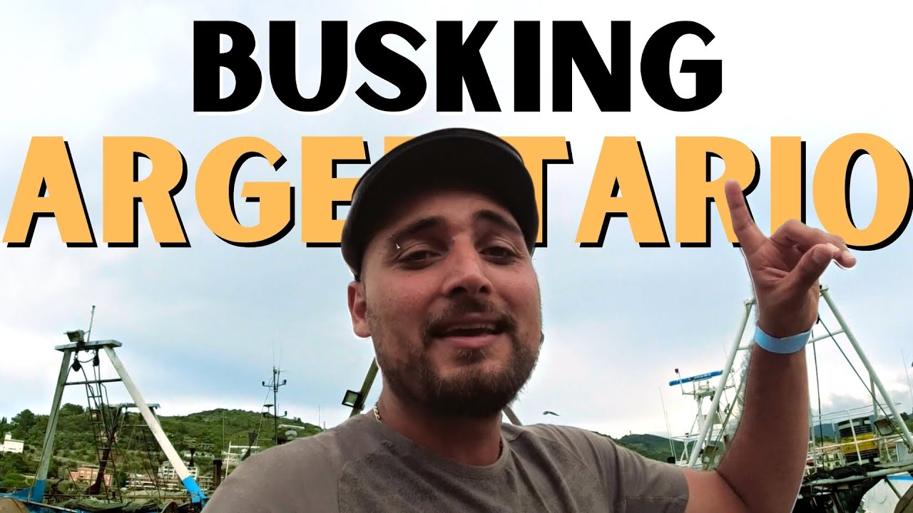 Suonare in strada Argentario - Orbetello, Porto Santo Stefano (Busking Vlog)