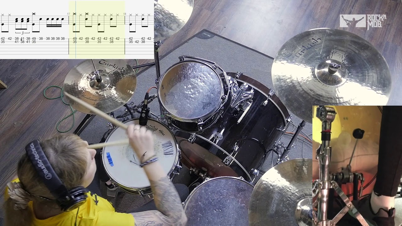 Metallica - Sad but true   (drums tutorial)