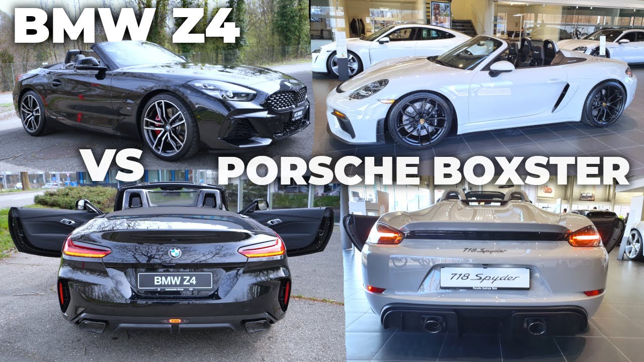 New Porsche Boxster VS BMW Z4 2022