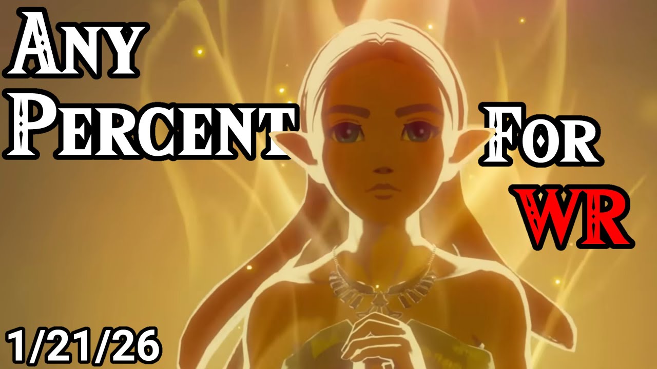 BotW Any% Speedruns for WR! (Switch 1 v1.6)