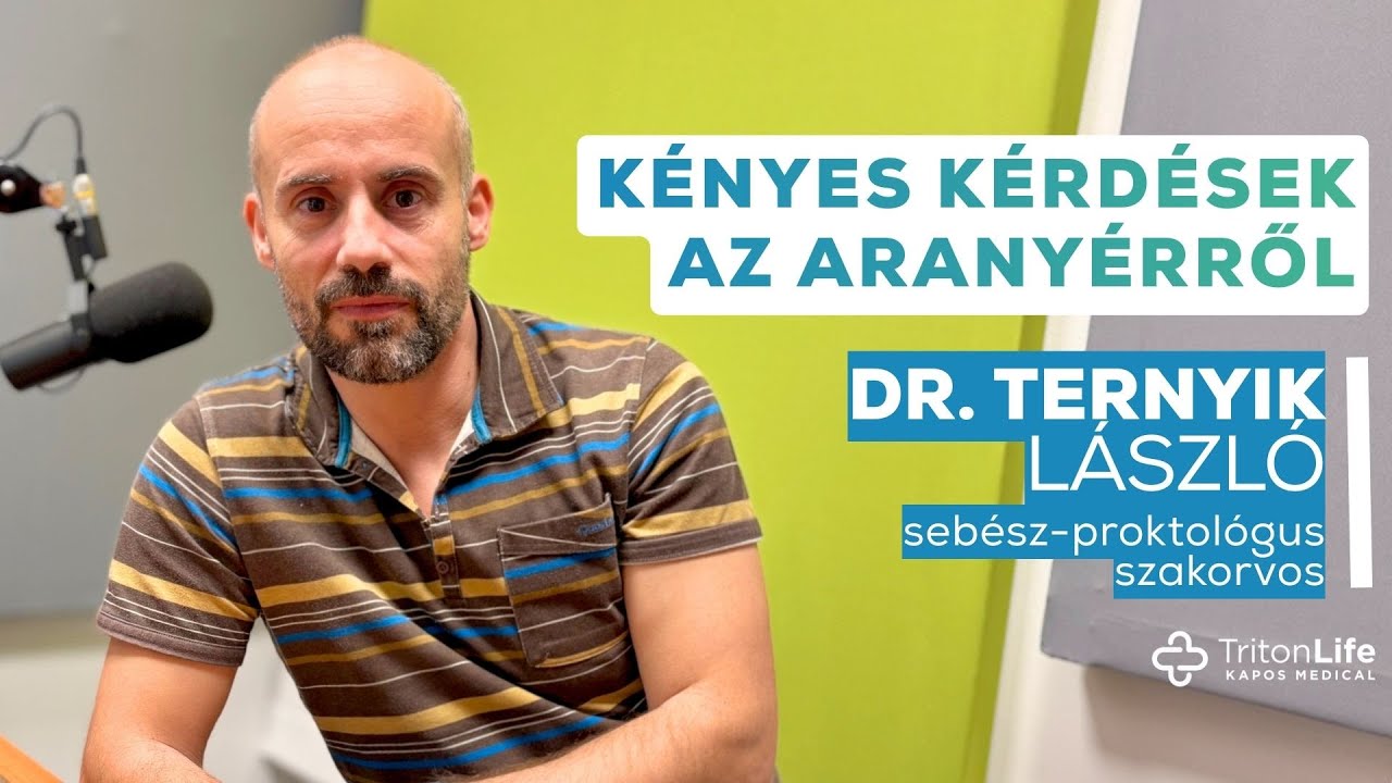 Dr. Ternyik László: inkább 15 perc kellemetlenség, mint szenvedés egy életen át