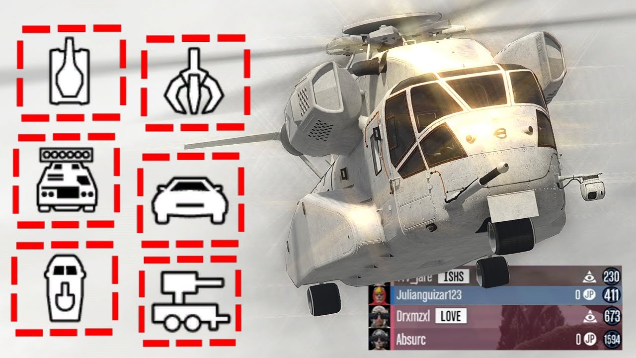 o NOVO CARGOBOB é UMA BESTA no GTA ONLINE (Esses TRYHARDS não TIVERAM CHANCE)