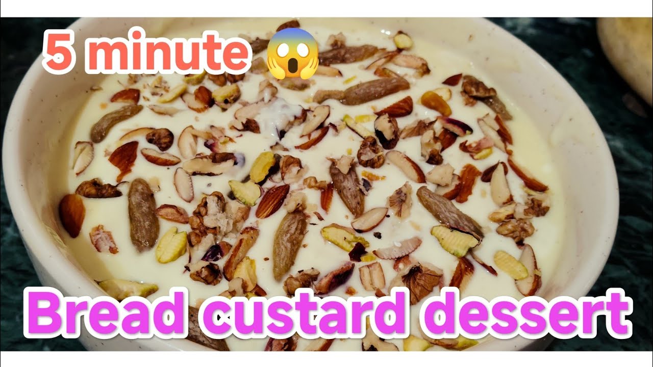 || Bread custard dessert ||#youtube #viral #recipe #laxmi home kitchen magic 