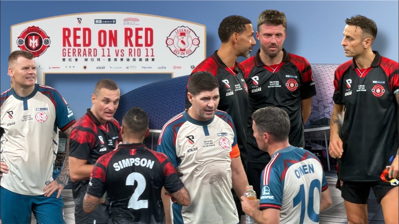 [4K] Red On Red - Liverpool and Manchester United Legends Football Match in Hong Kong | 曼聯利物浦傳奇球星邀請賽