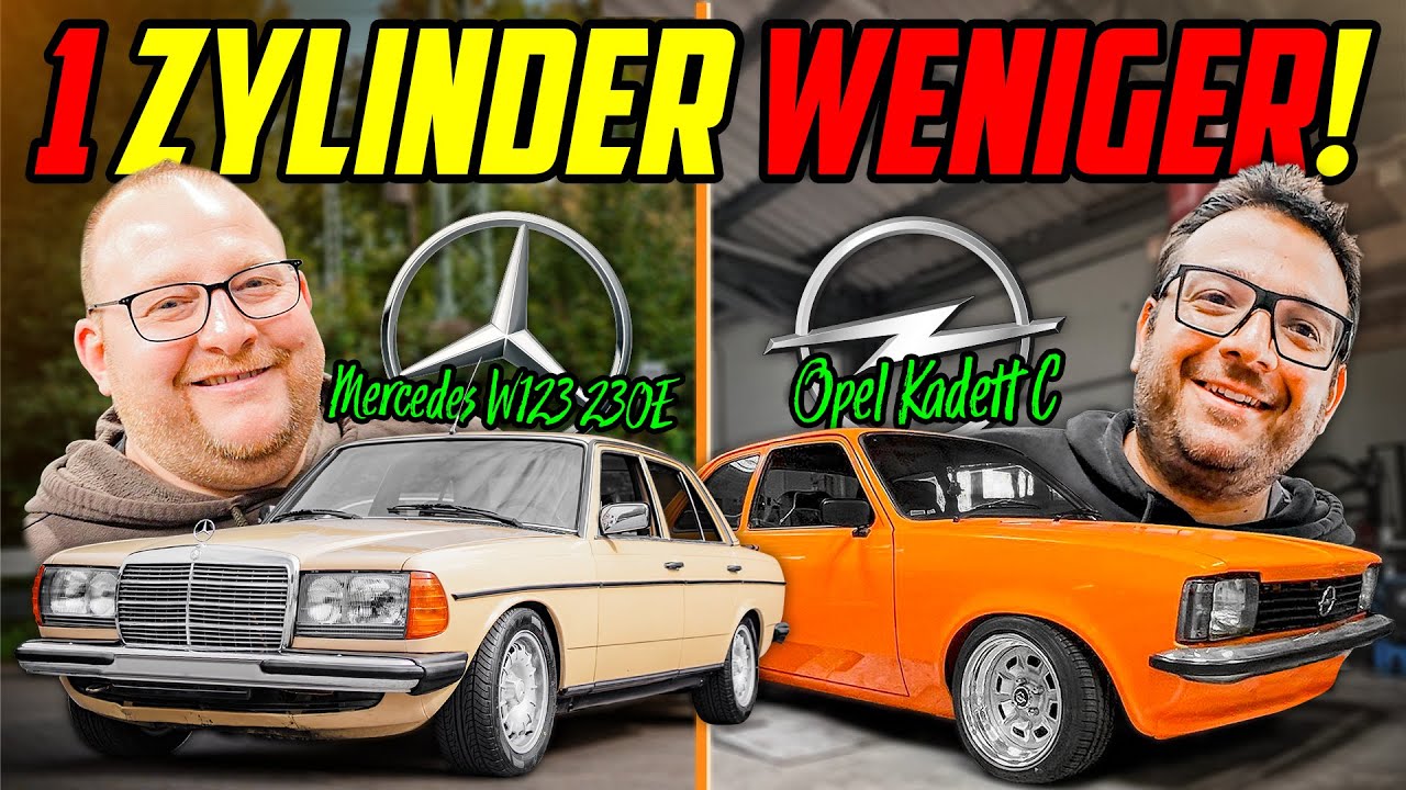 KATASTROPHE! - Mercedes W123 230E & Opel Kadett C 2.7 - Alles läuft schief!