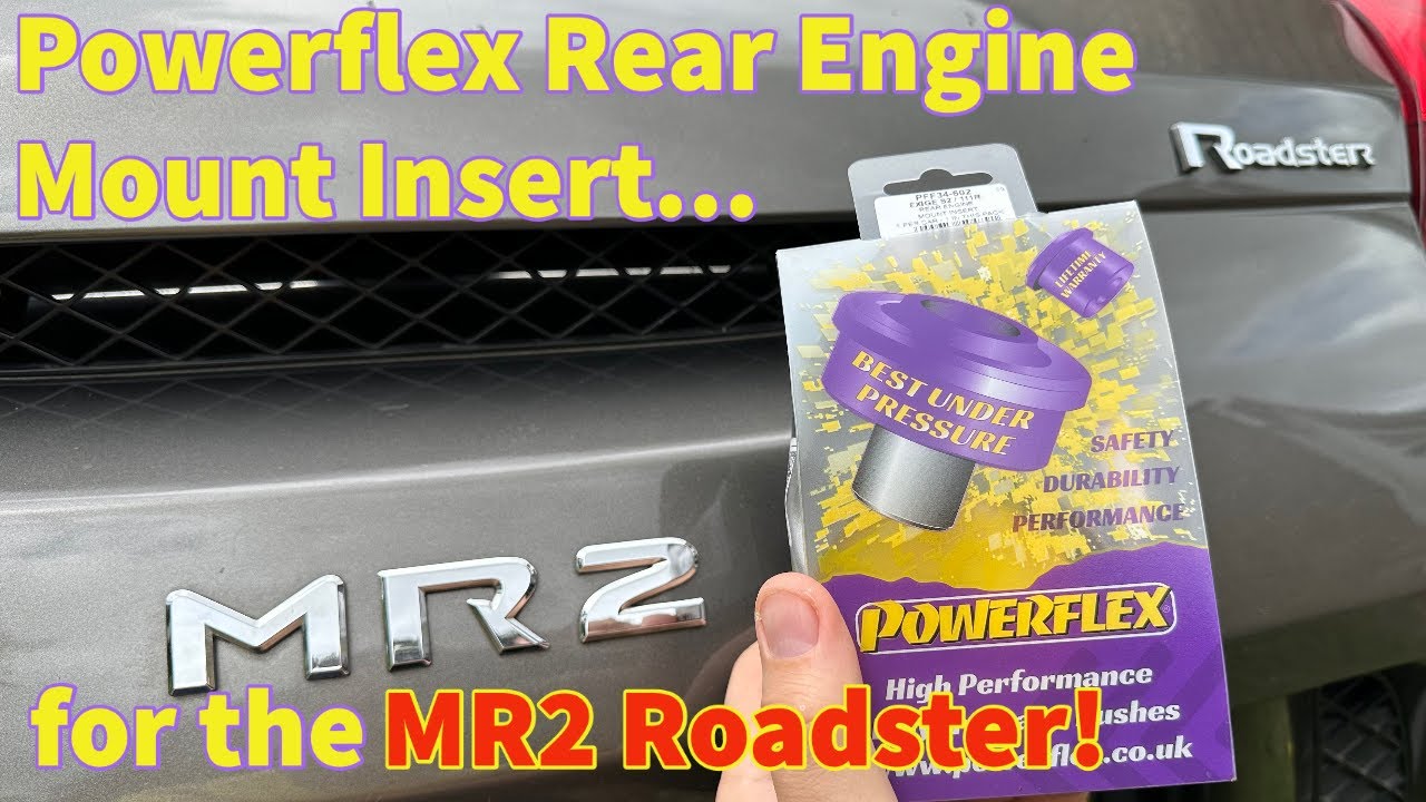 MR2 PowerFlex Rear Engine Mount #toyota #mr2 #roadster #zzw30 #powerflex #polybushes