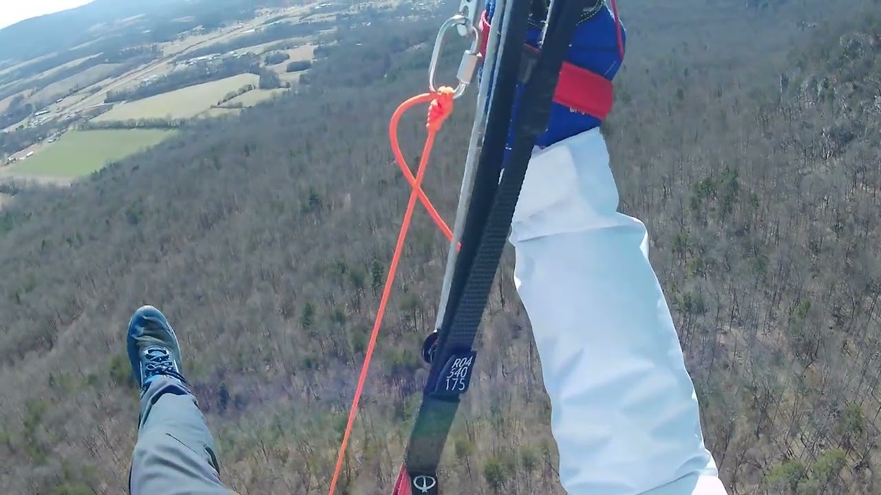 Paragliding - Ridge Lift? Thermals? Underwhelming - 13 February 2026 - Whitwell, Tennessee USA
