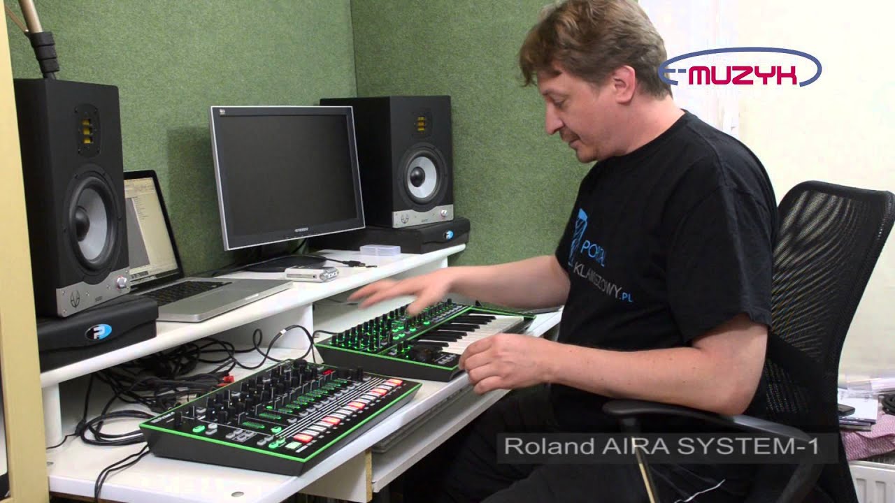 Roland AIRA SYSTEM 1 demo - test na E MUZYK pl