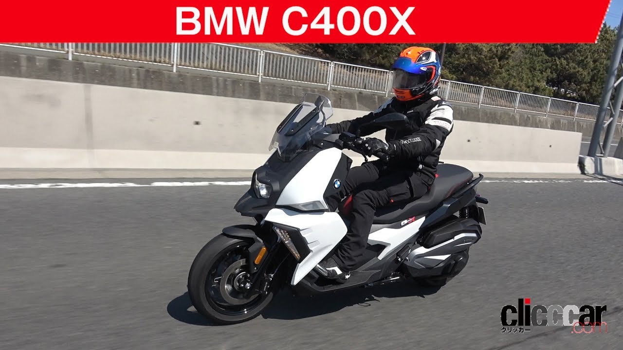 【BMW C400X】クラスを超えた装備と走りのスクーター[clicccar公式 第2チャンネルです]