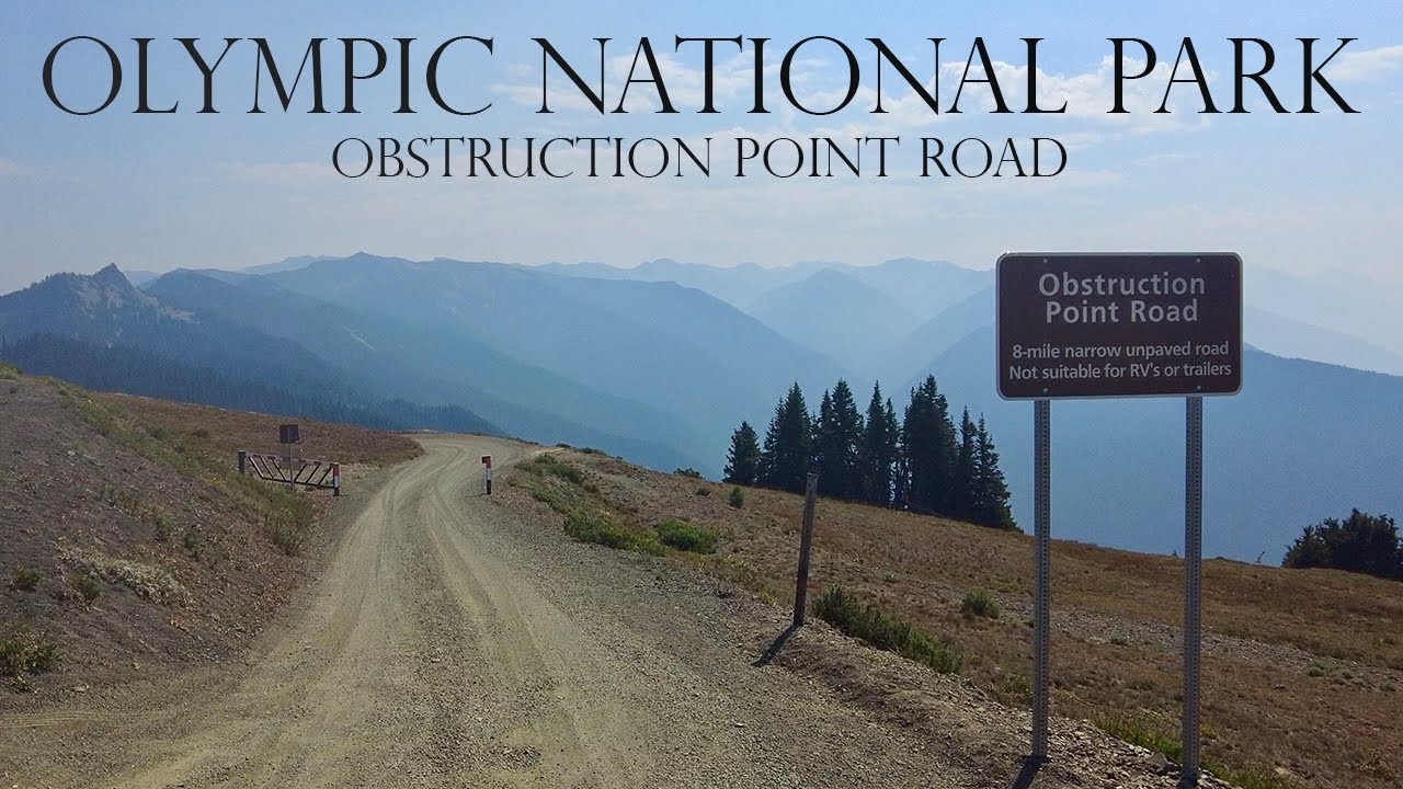 Driving Washington's Scariest Road | 6,150 FT | Obstruction Point Road | Olympic National Park | 4K
