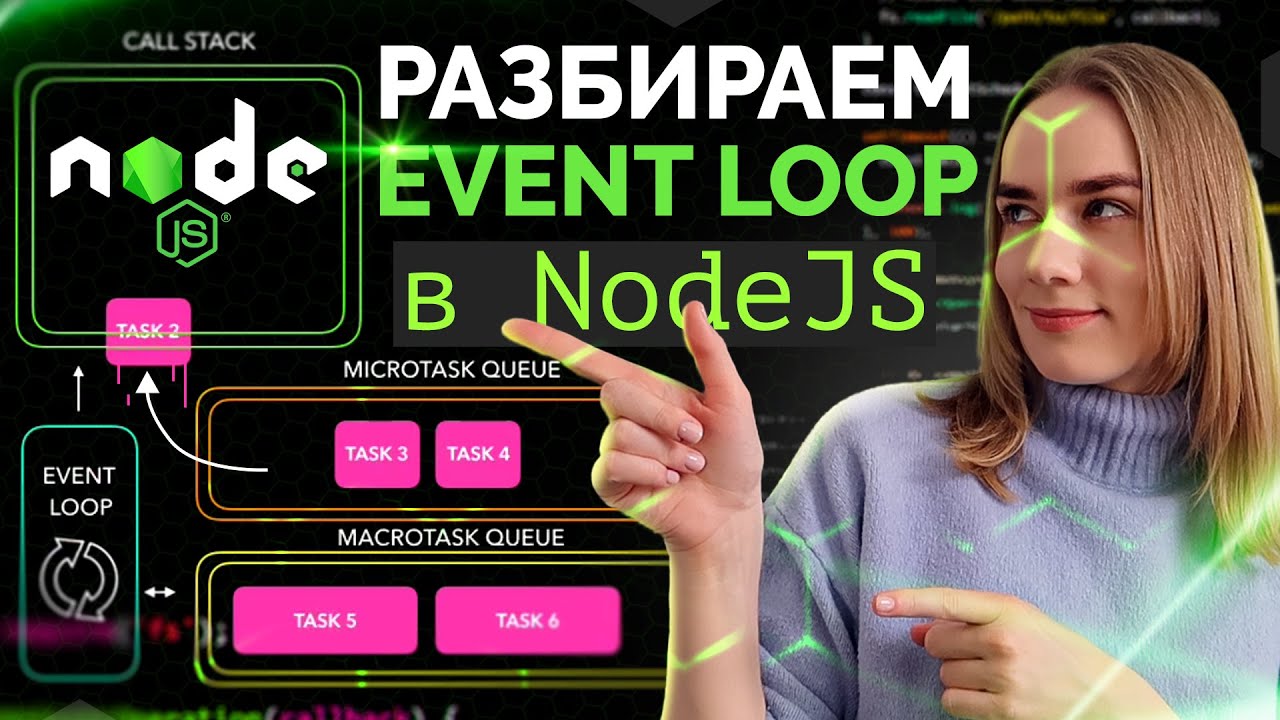 Разбираем Event loop на примерах | микро, макро таски, nextTick, setImmediate | Уроки JavaScript