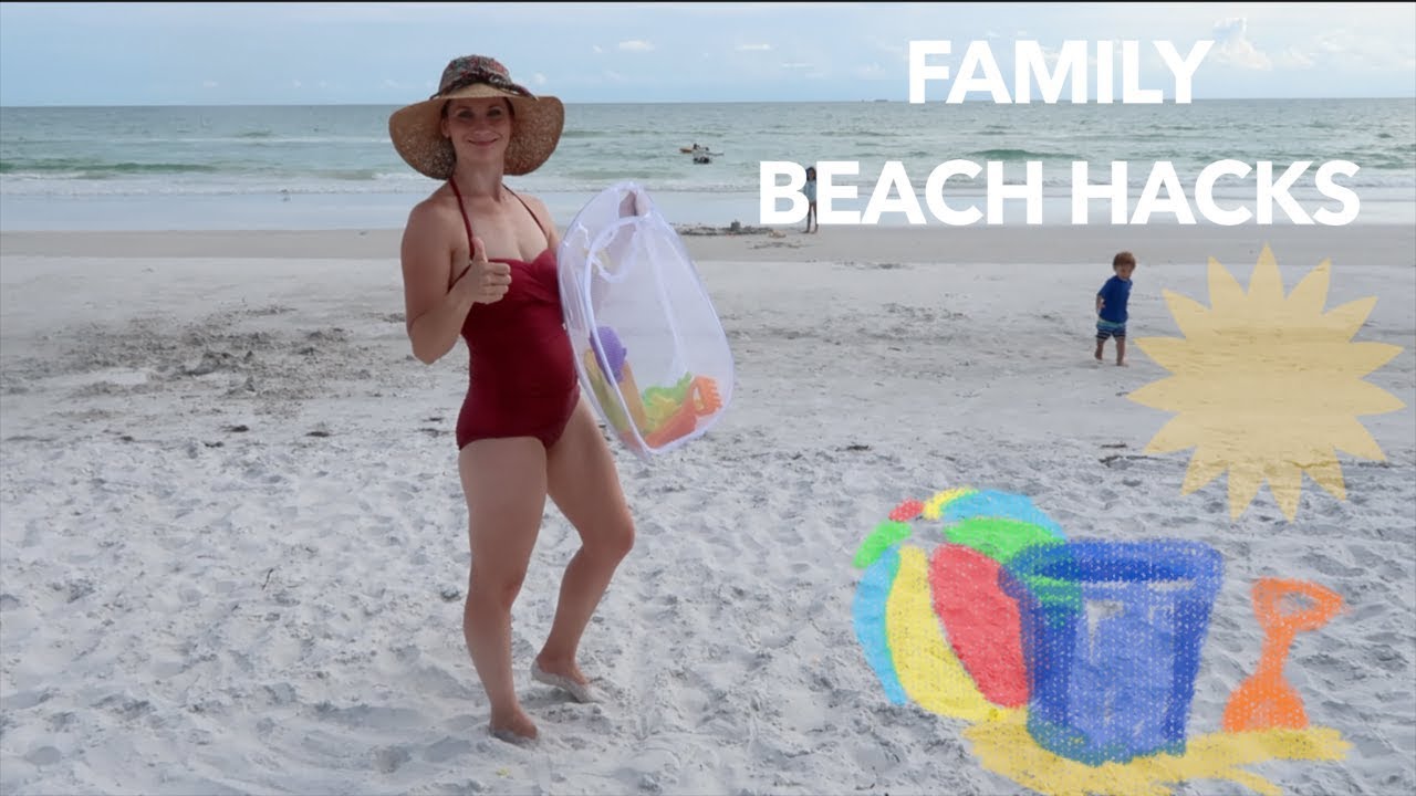Ultimate Beach Hacks!  + Testing Some Out! Wish You Were At The Beach??  Me Too...