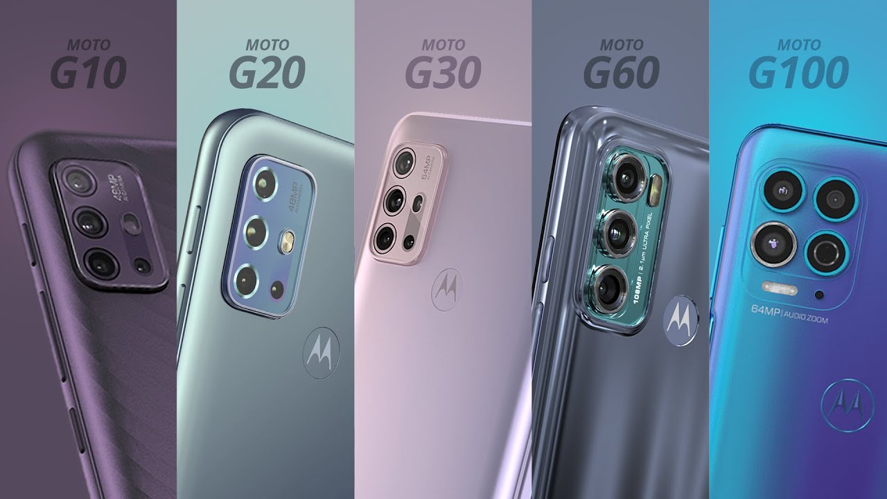 Moto G10, G20, G30, G60 (ou G40 Fusion), G100 (+G50!): quais Motorolas fazem sentido? [COMPARATIVO]