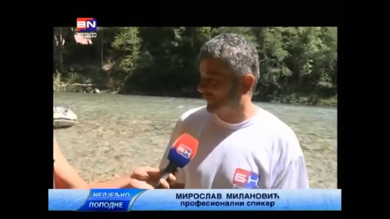 Rafting Tarom-Kamp Tara 87-BN televizija-emisija Nedeljno popodne 24.08.2014