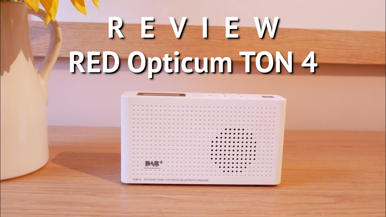 REVIEW: Red Opticum TON4 DAB+, Portable, Internet, FM Radio with Bluetooth, WiFi, Rechargeable