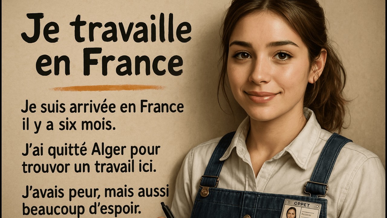 I Work in France | FRENCH LISTENING PRACTICE