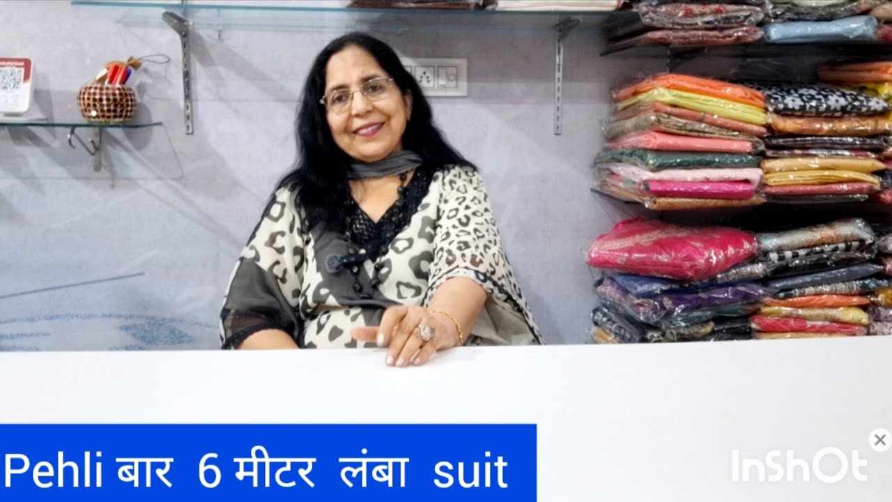 Khadi mul suits 6 m 👌 suit..first time 💥 4600 /- ki shopping  per kullu muslin suit free free