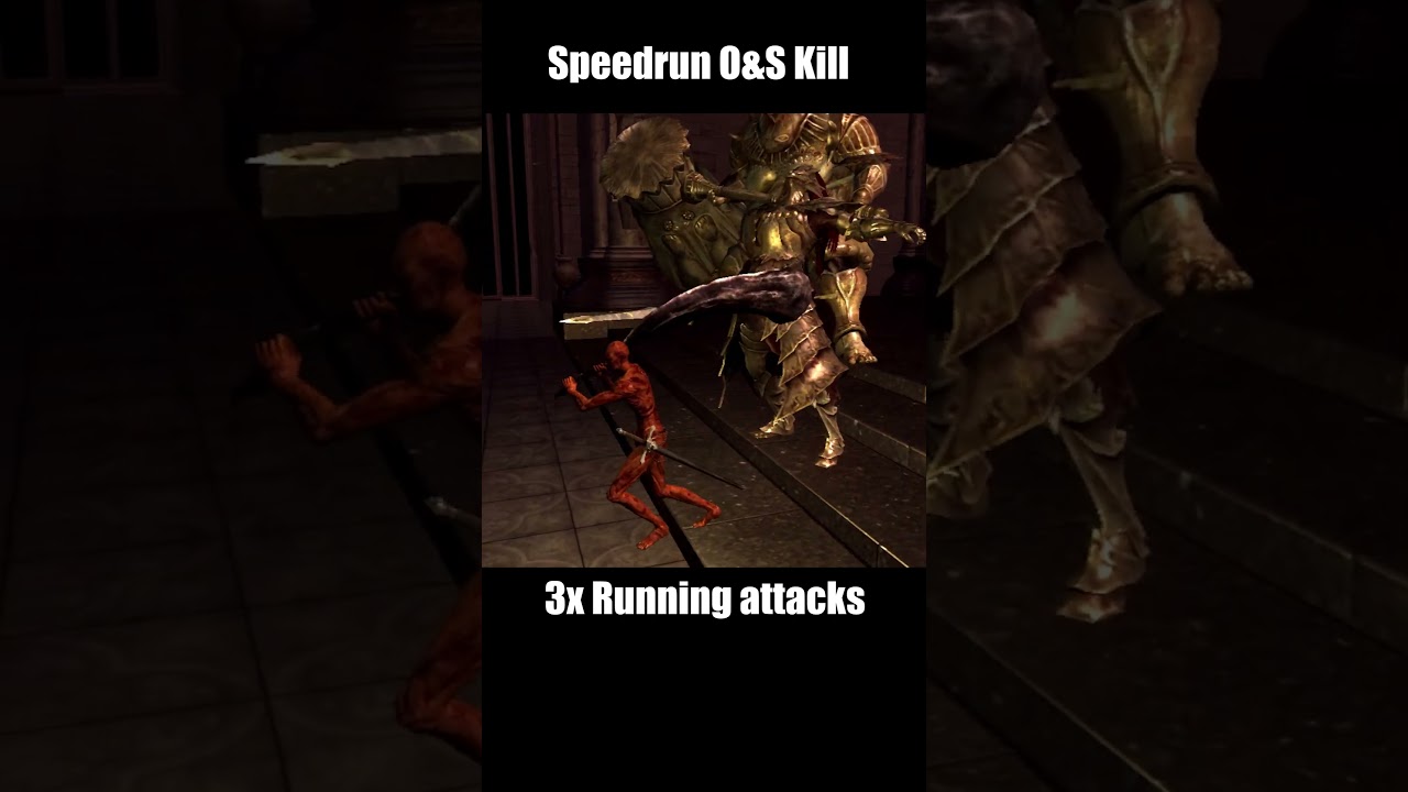 How Speedrunners Fight Ornstein & Smough