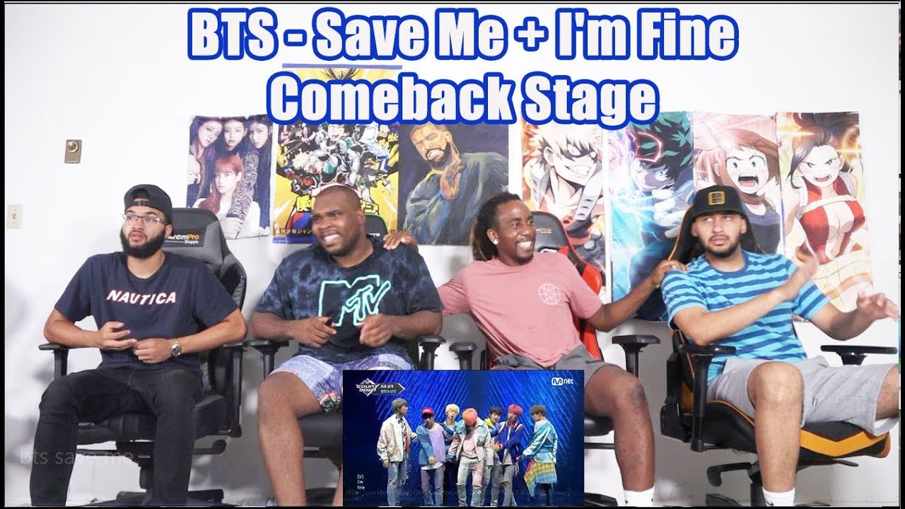 BTS - Save Me+I'm Fine] Comeback Stage | M COUNTDOWN REACTION